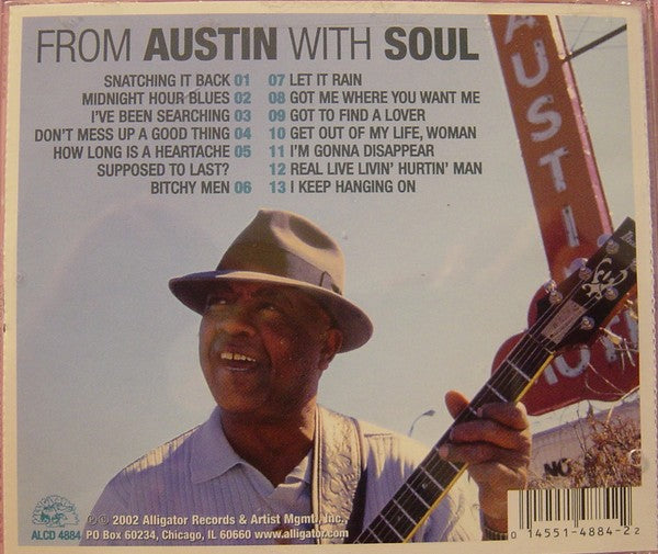 W.C. Clark – From Austin with Soul Music CD