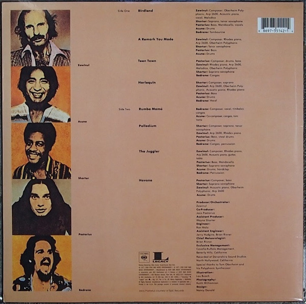 Weather Report – Heavy Weather (LP Vinyl) Vinyl Record