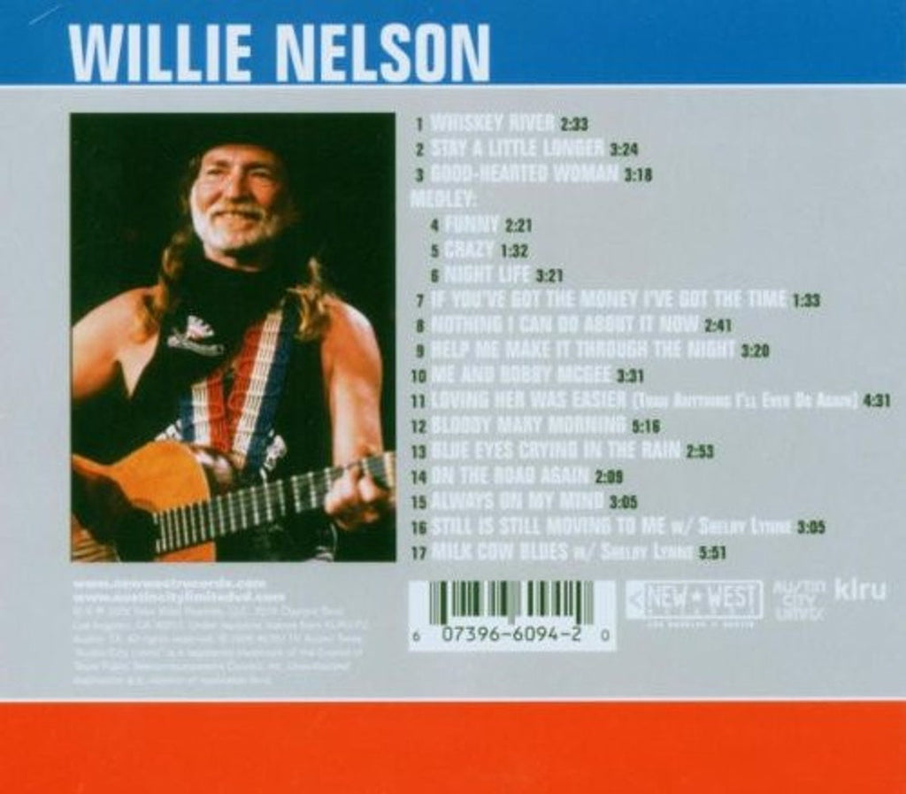Willie Nelson – Live From Austin, TX Music CD