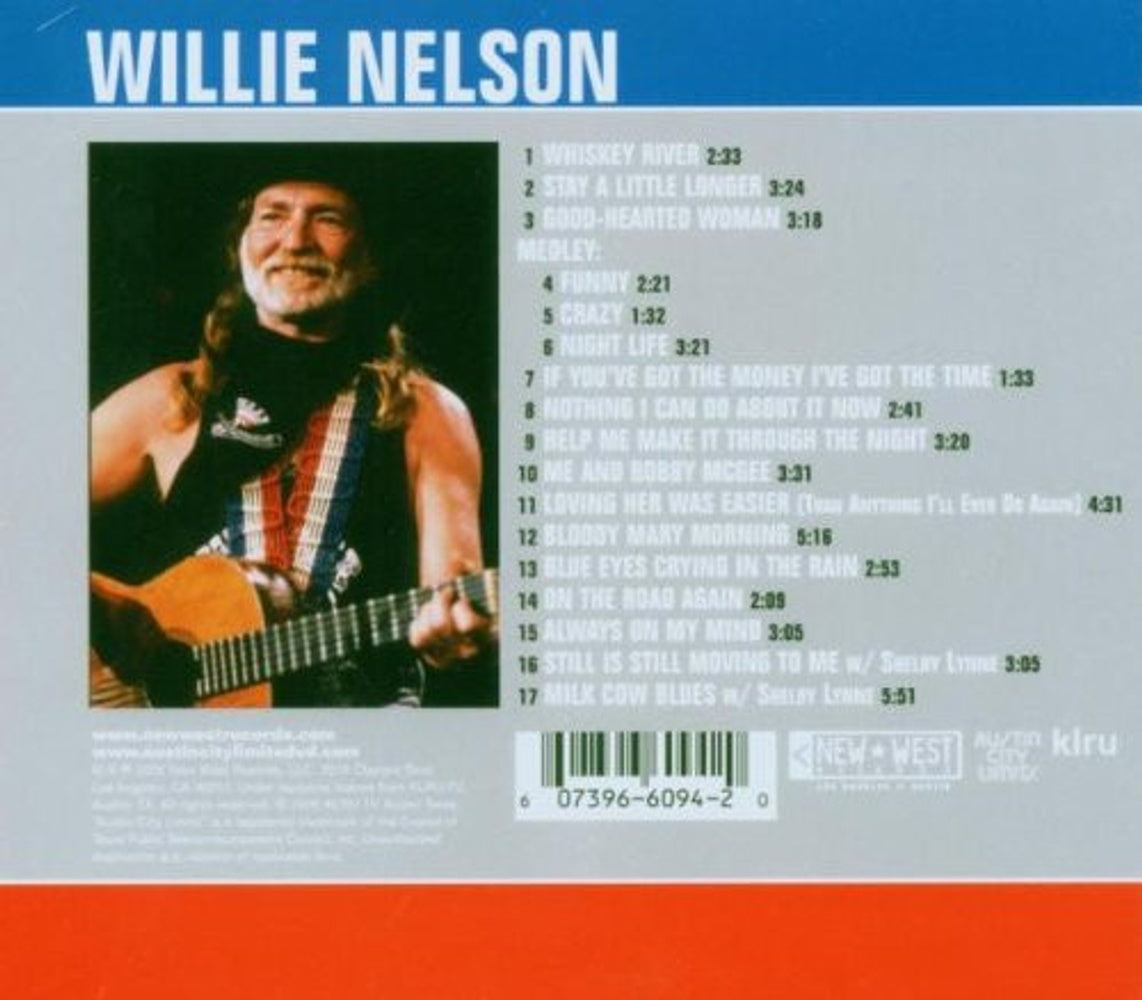 Willie Nelson – Live From Austin, TX Music CD
