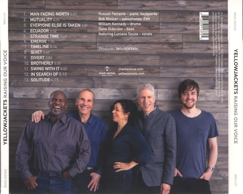 Yellowjackets – Raising Our Voice Music CD