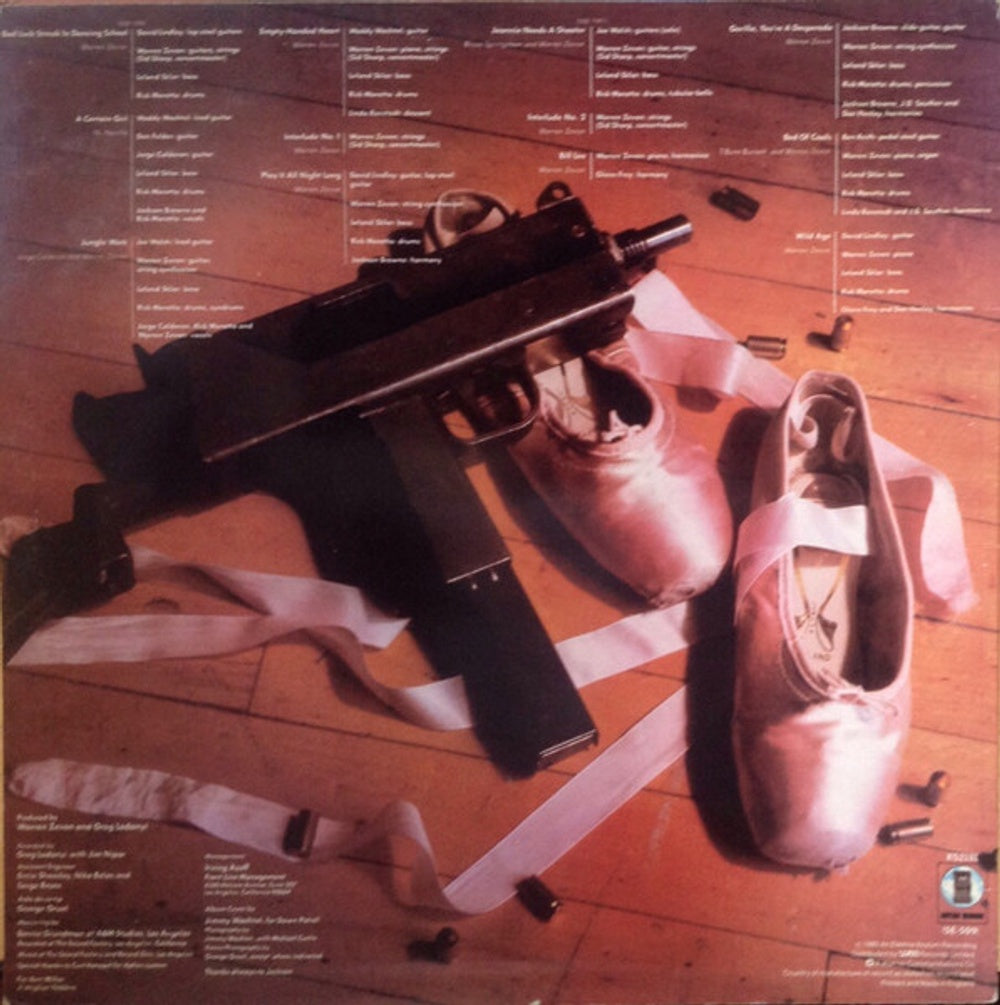 Warren Zevon – Bad Luck Streak in Dancing School (Mobile Fidelity LP Vinyl) Vinyl Record