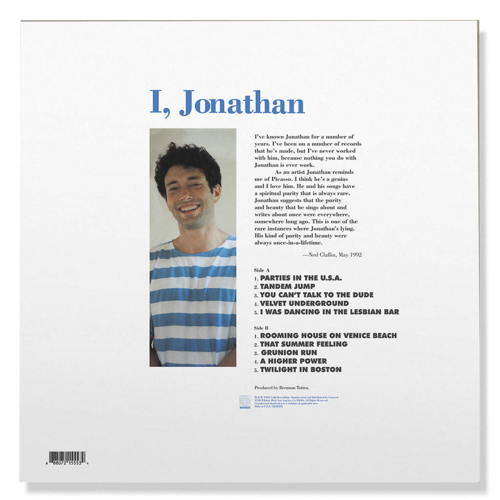 I, Jonathan Vinyl Record