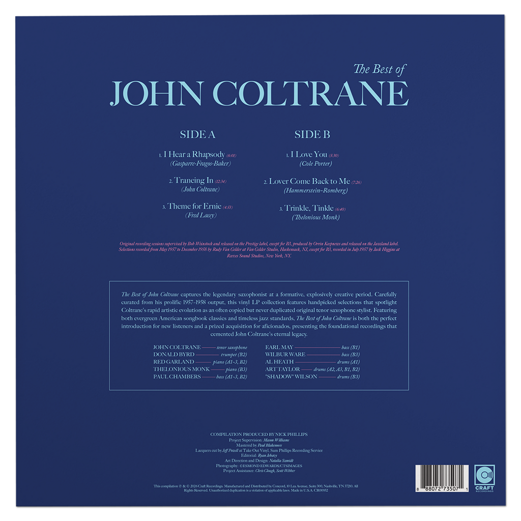 The Best Of John Coltrane Vinyl Record