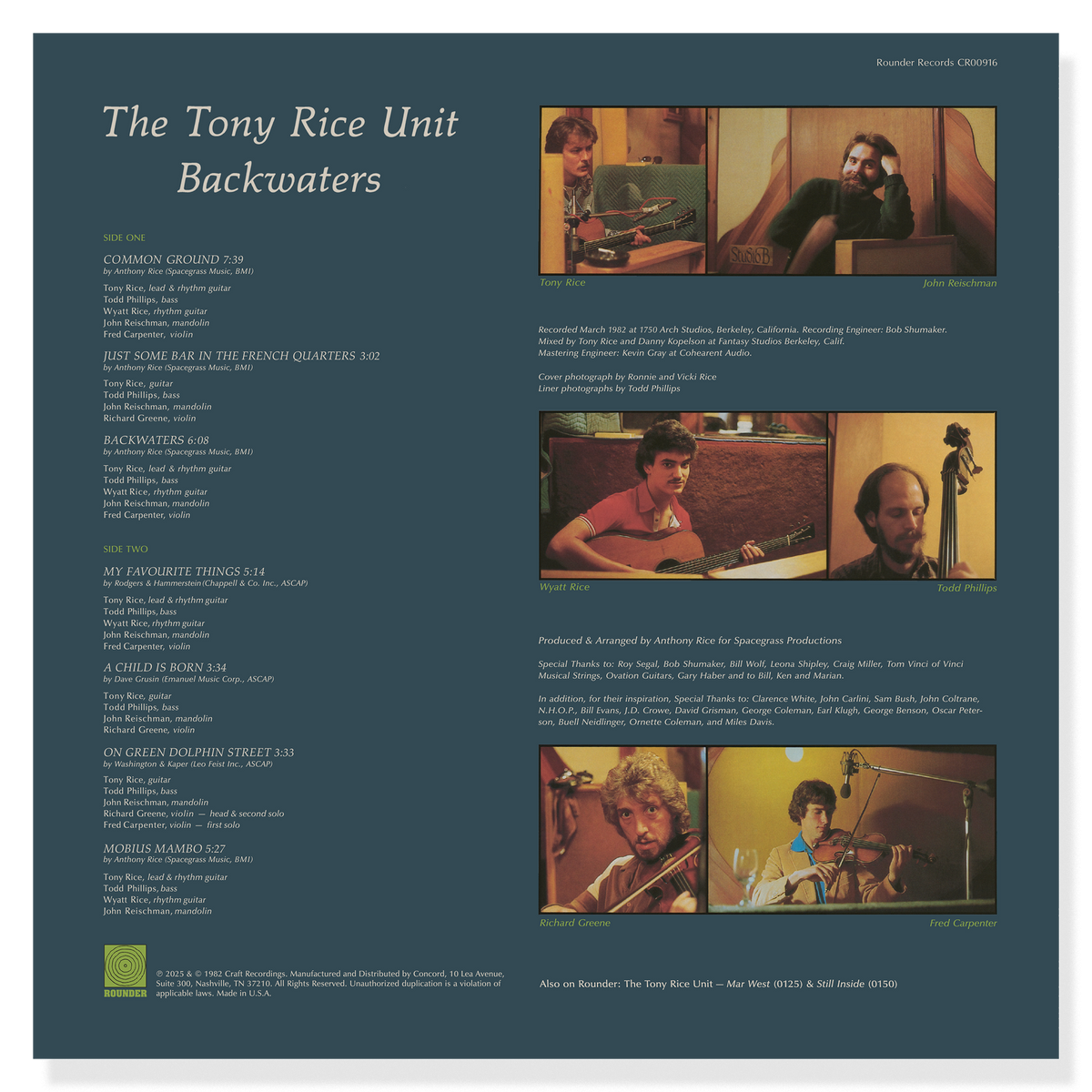 Backwaters Vinyl Record