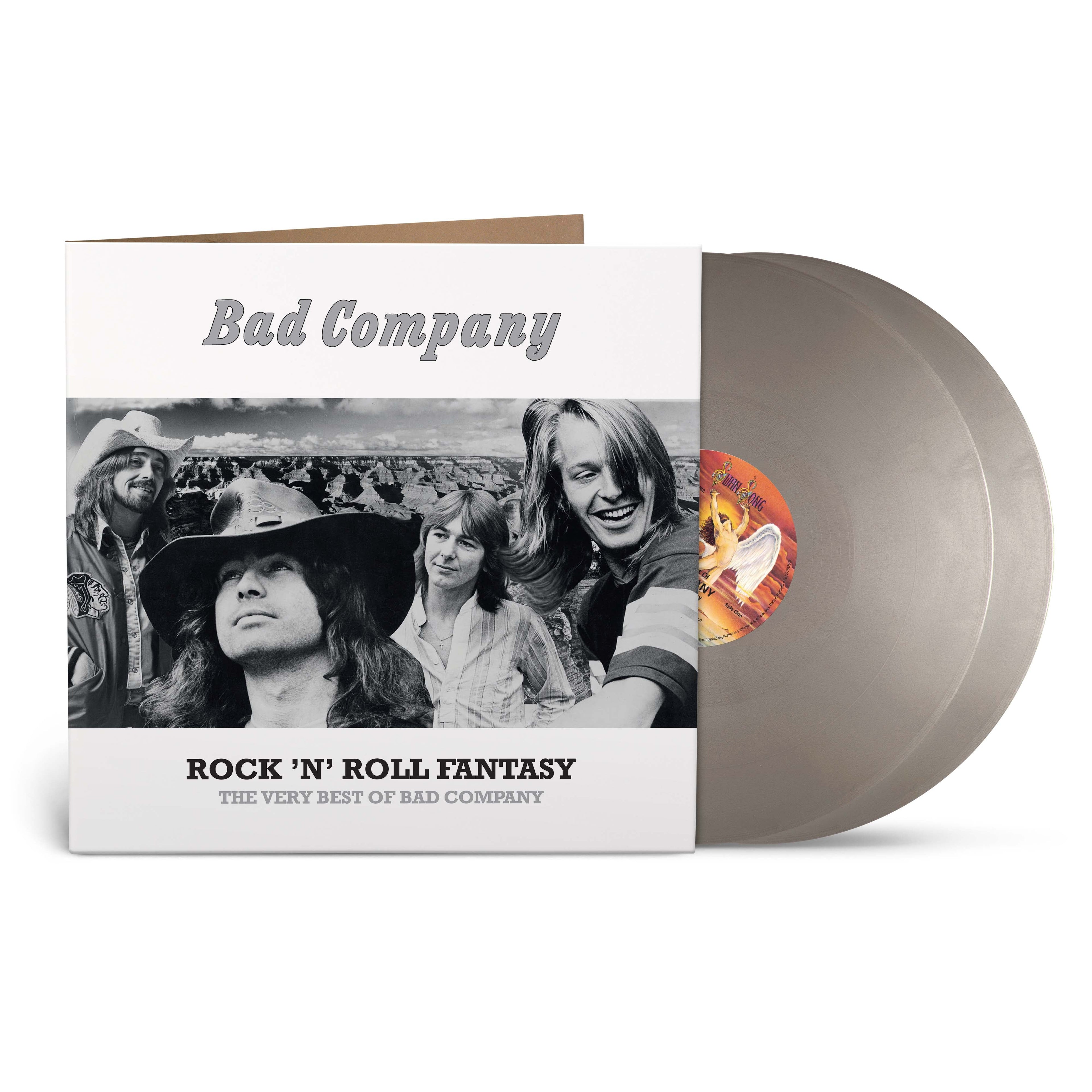 Rock N Roll Fantasy: The Very Best Of Bad Company (RKTBR25)(2LP Silver Vinyl) Vinyl Record