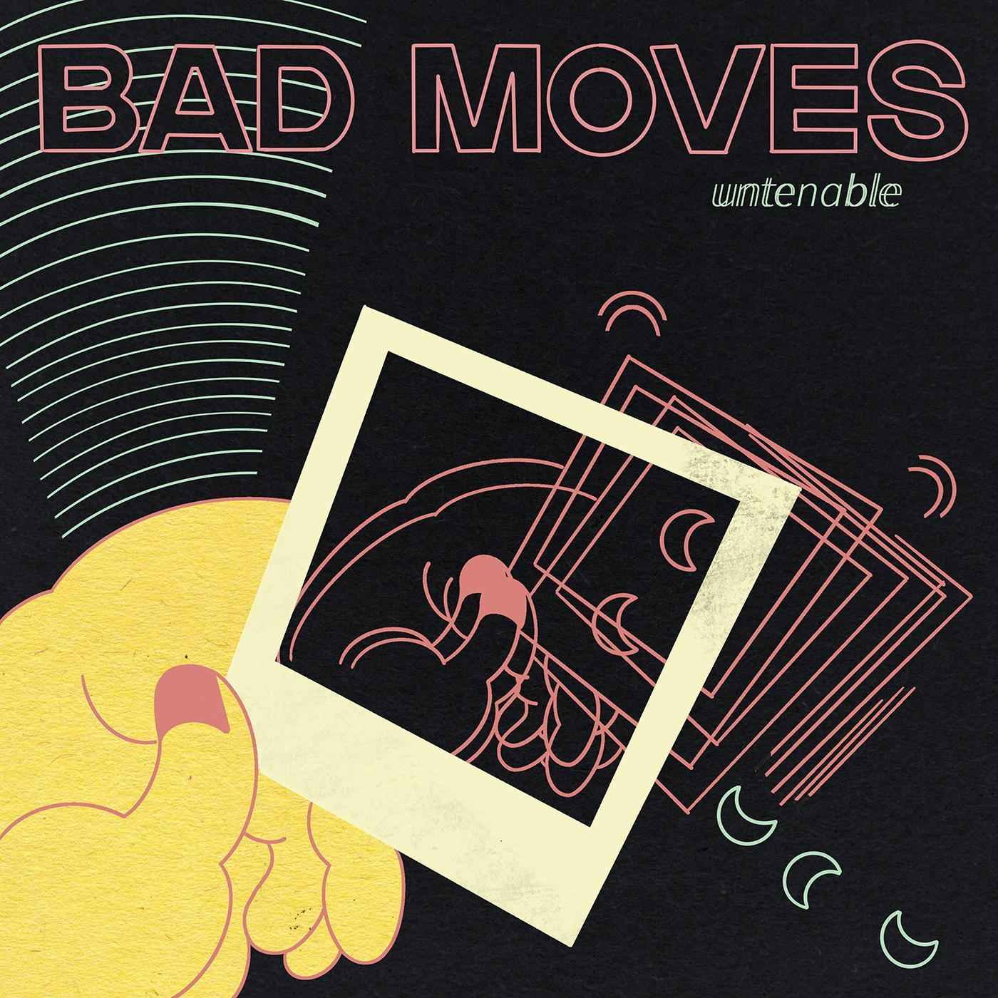 Bad Moves - Untenable (Mint Green Swirl Vinyl) Vinyl Record