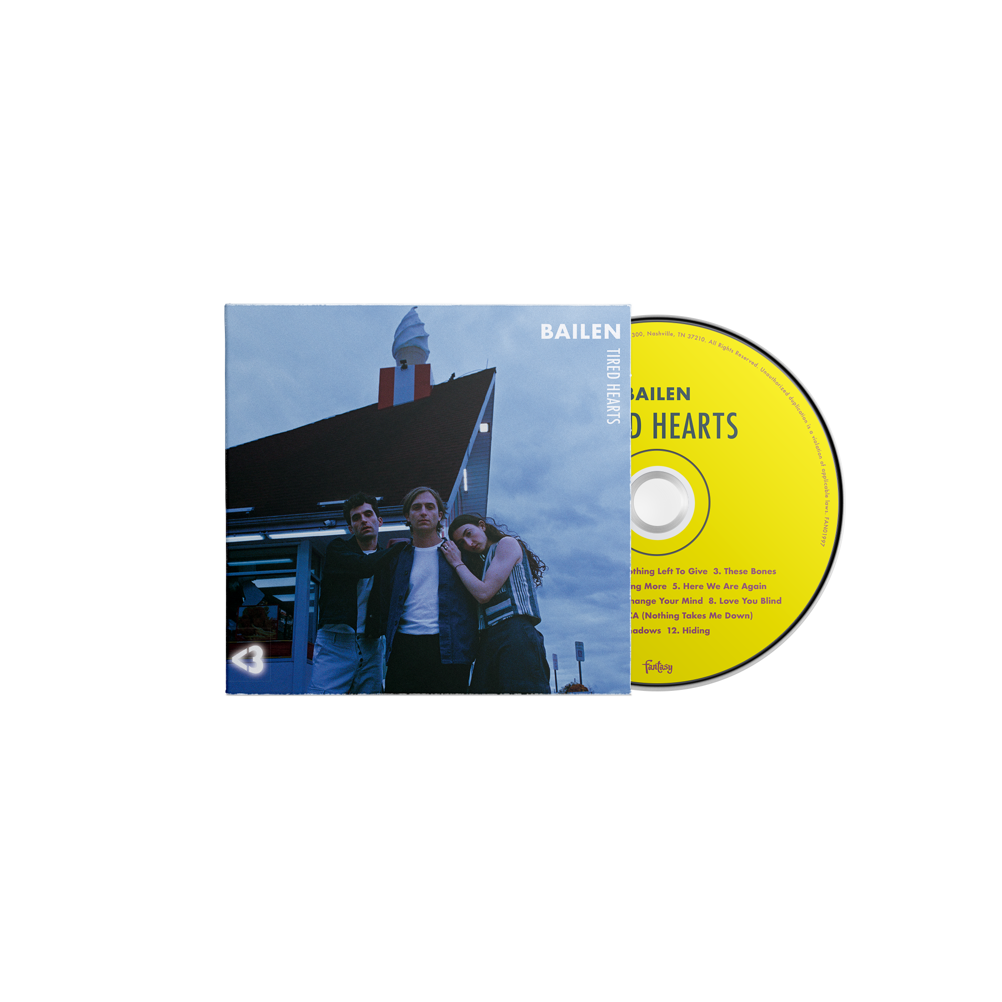 Tired Hearts - CD