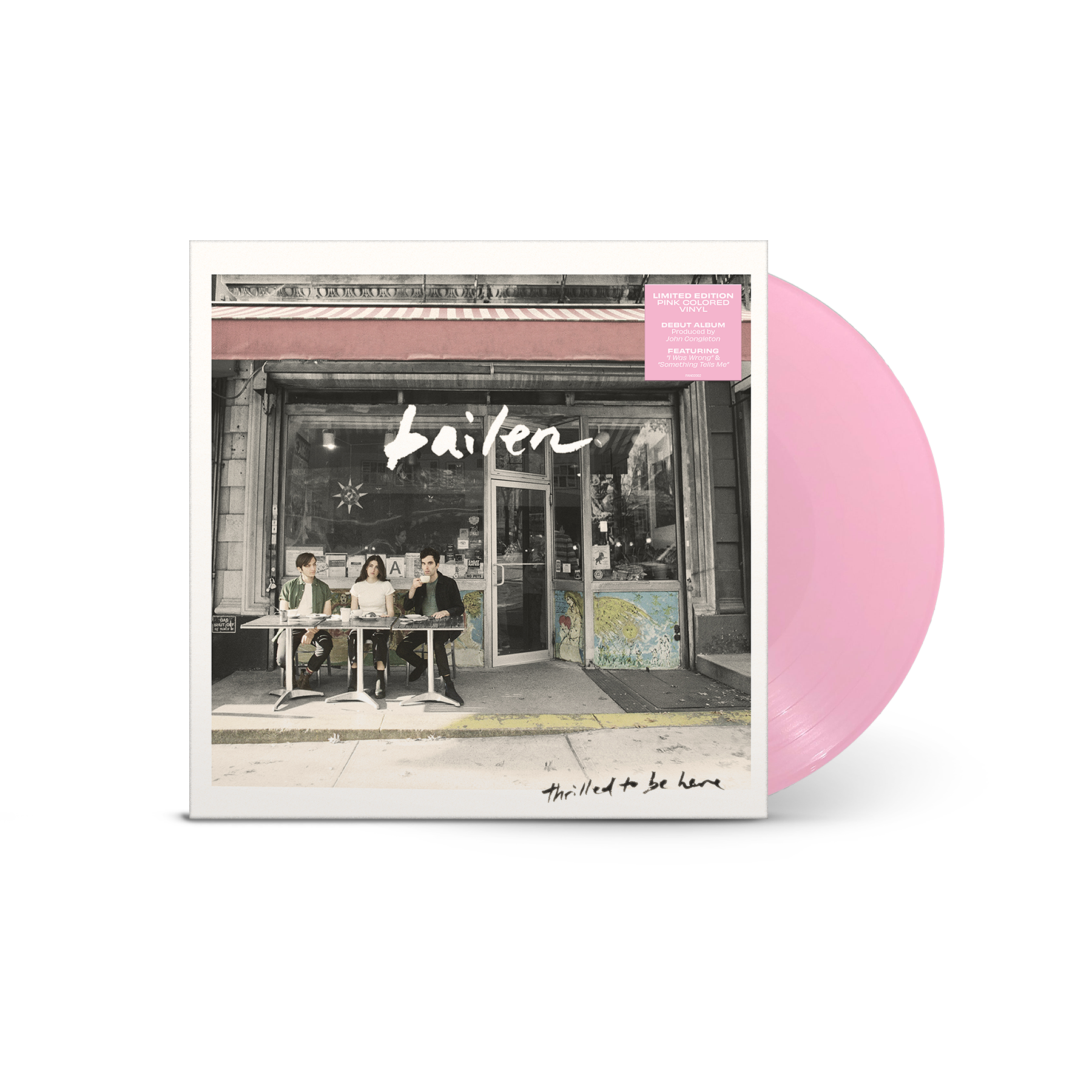 Thrilled To Be Here - Baby Pink Vinyl Record