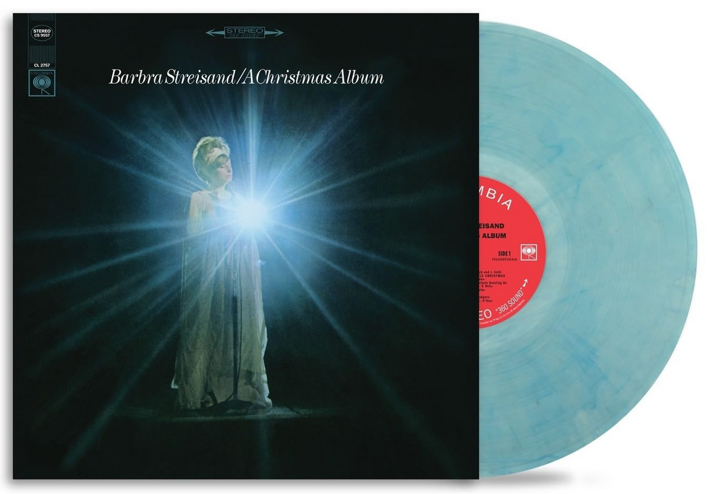 A Christmas Album (Limited Edition, Turquoise Marble Colored Vinyl, Bonus Track, Reissue) Vinyl Record