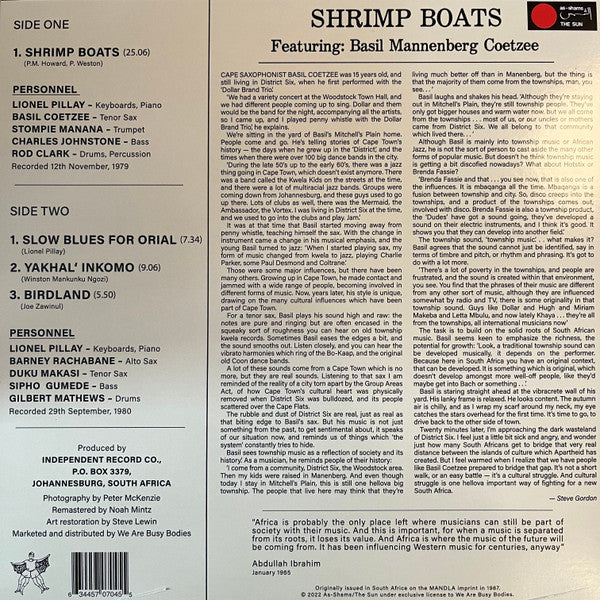 Shrimp Boats | Mint (M) Mint (M)