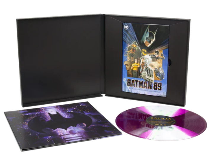 Batman - Original Motion Picture Score LP & Graphic Novel Box Set (Batwing Purple/White) Vinyl Record