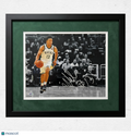 Malcolm Brogdon Milwaukee Bucks Signed Basketball 11x14 Custom Framed Photo PSA