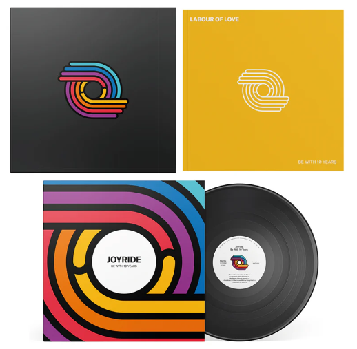 Various Artists - Be With 10 Years: Joyride + Labour Of Love (LP + Book) Vinyl Record