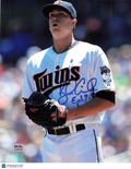 Kyle Gibson Minnesota Twins Signed 8x10 Photo PSA