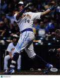 Hernan Perez Milwaukee Brewers Signed 8x10 Photo PSA
