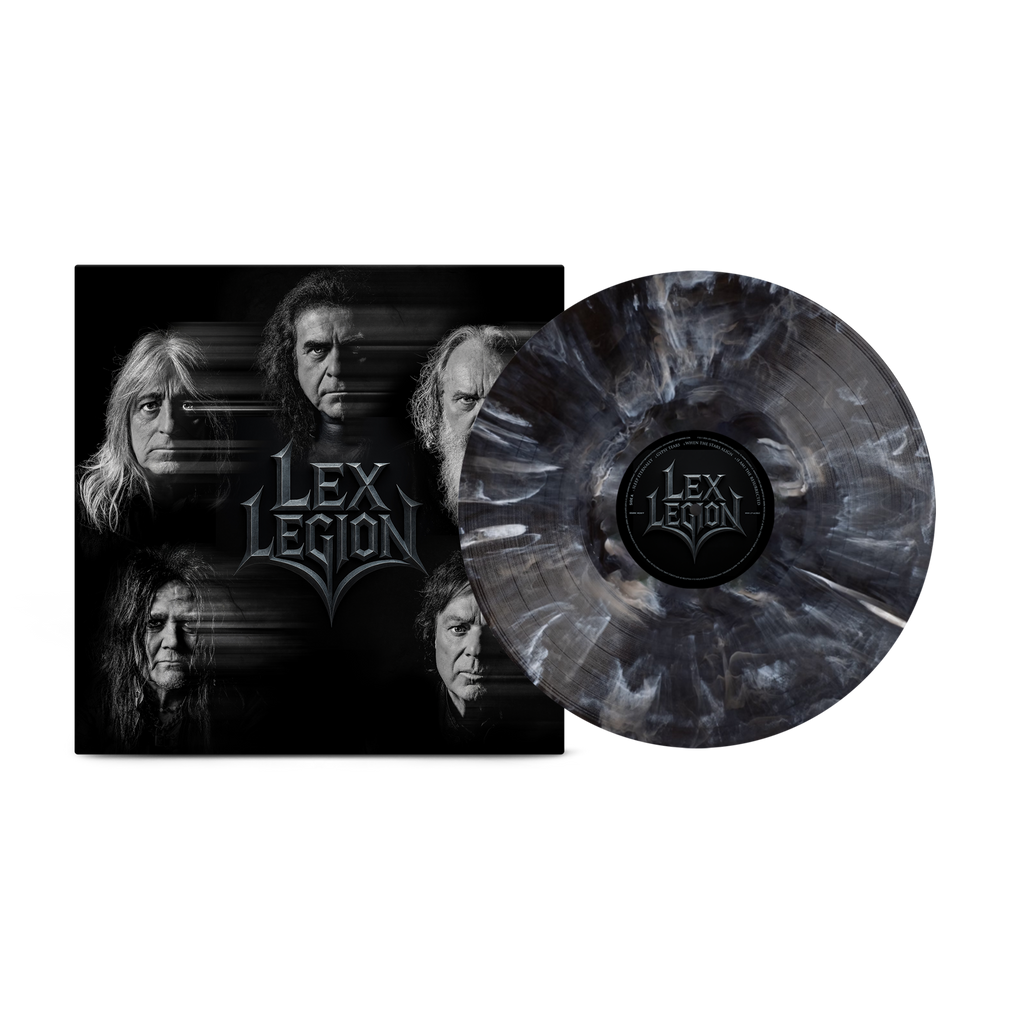 Lex Legion - “Lex Legion” Ashen Marble Vinyl Record