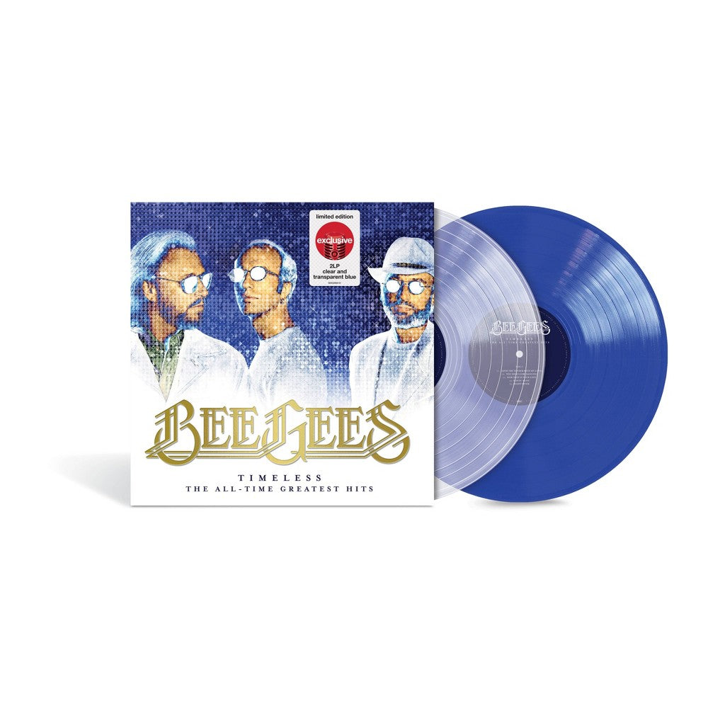 Bee Gees - Timeless: The All-Time Greatest Hits [Clear/Transparent Blue] [2LP] Vinyl Record