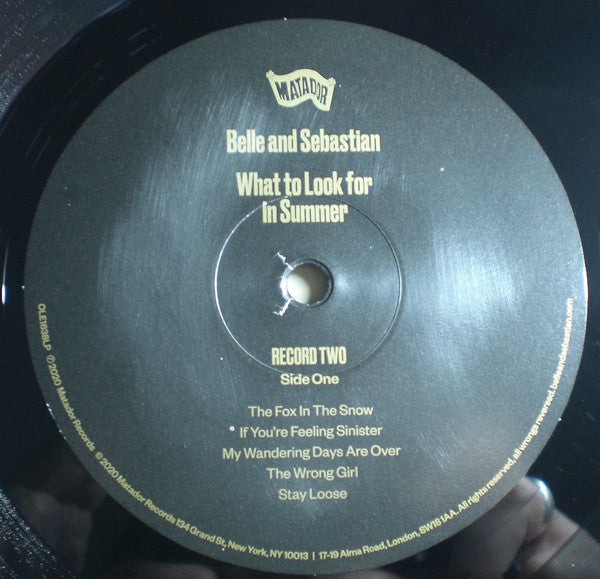 Belle & Sebastian What To Look For In Summer Matador 2xLP, Album Mint (M) Mint (M)