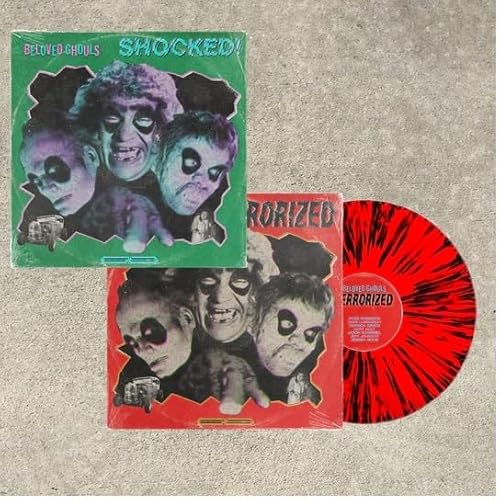 Terrorized/Shocked (Red W/ Black Splatter Vinyl) (Vinyl) Vinyl Record