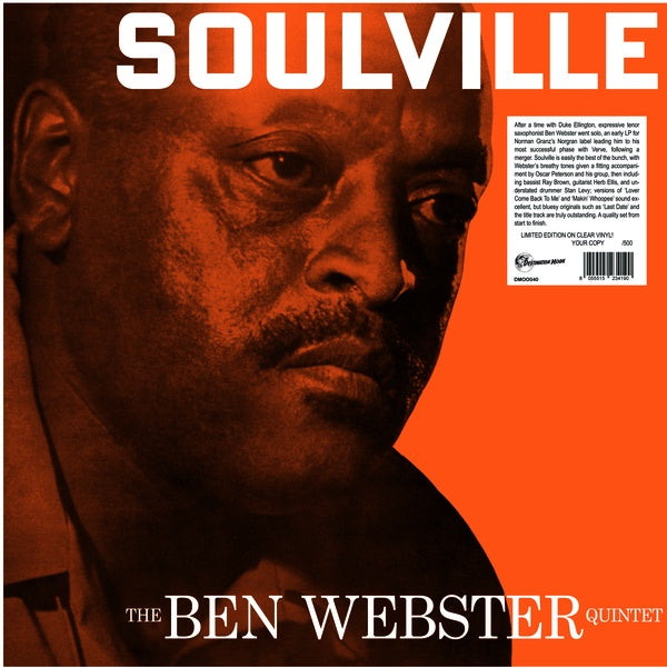 BEN WEBSTER QUINTET - Soulville Vinyl Record
