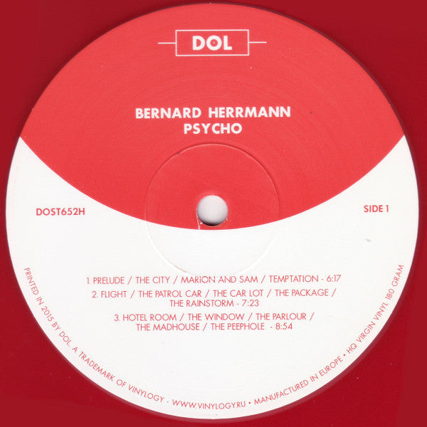 Psycho (The Original Film Score) (RED VINYL) | Mint (M) Mint (M)