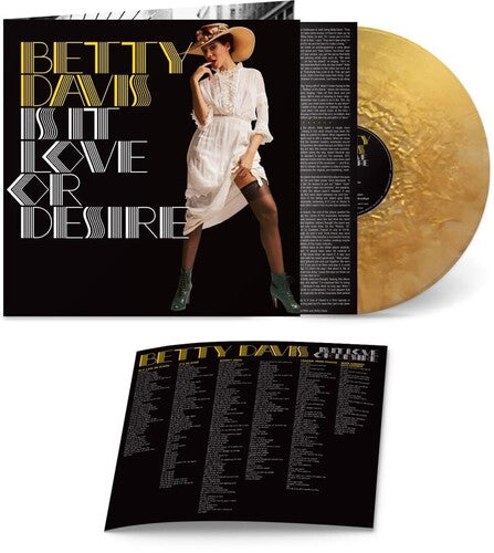 Betty Davis - Is It Love Or Desire (Colored Vinyl, Gold) Vinyl Record