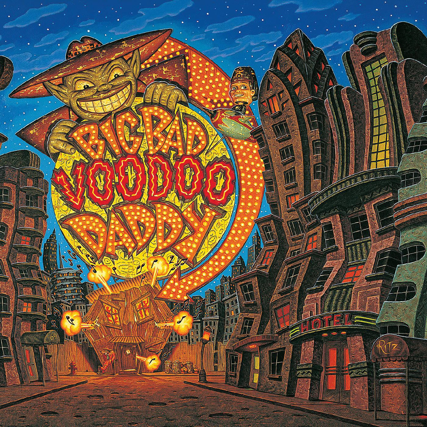Big Bad Voodoo Daddy (Clear Yellow/Red Swirl, 25th) Vinyl Record