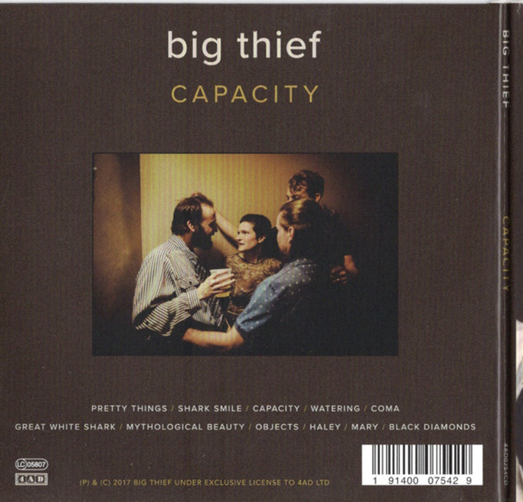 Big Thief – Capacity Music CD