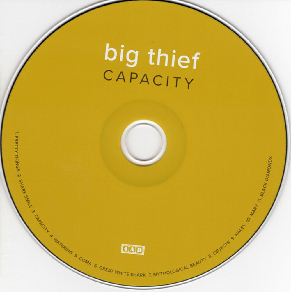 Big Thief – Capacity Music CD