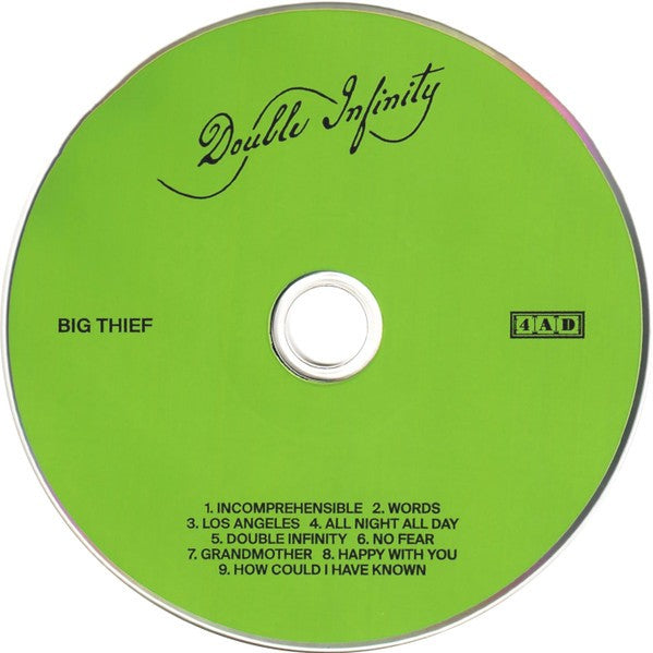 Big Thief – Double Infinity Music CD