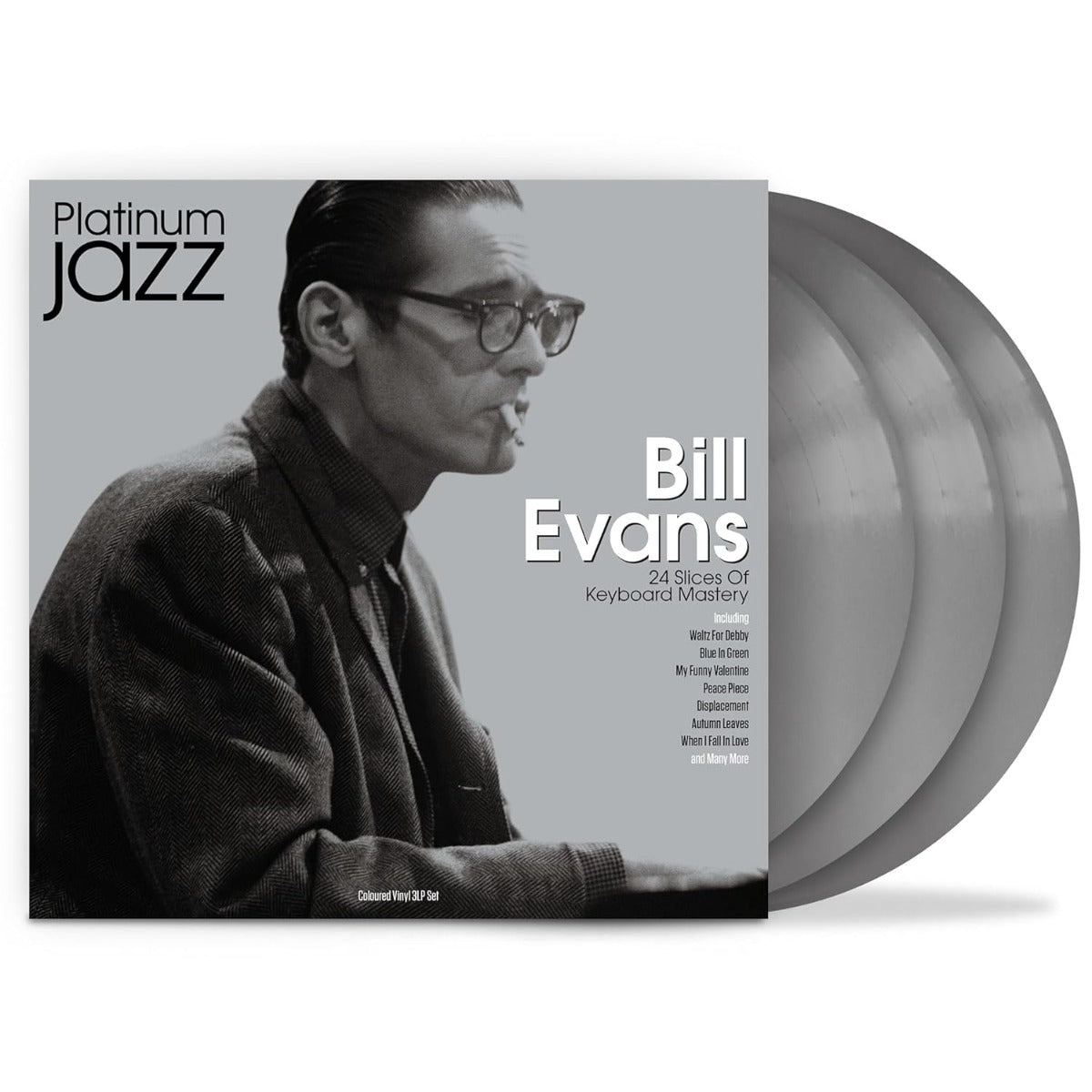 Bill Evans - Platinum Jazz (Silver Vinyl) [Import] (3 Lp's) Vinyl Record