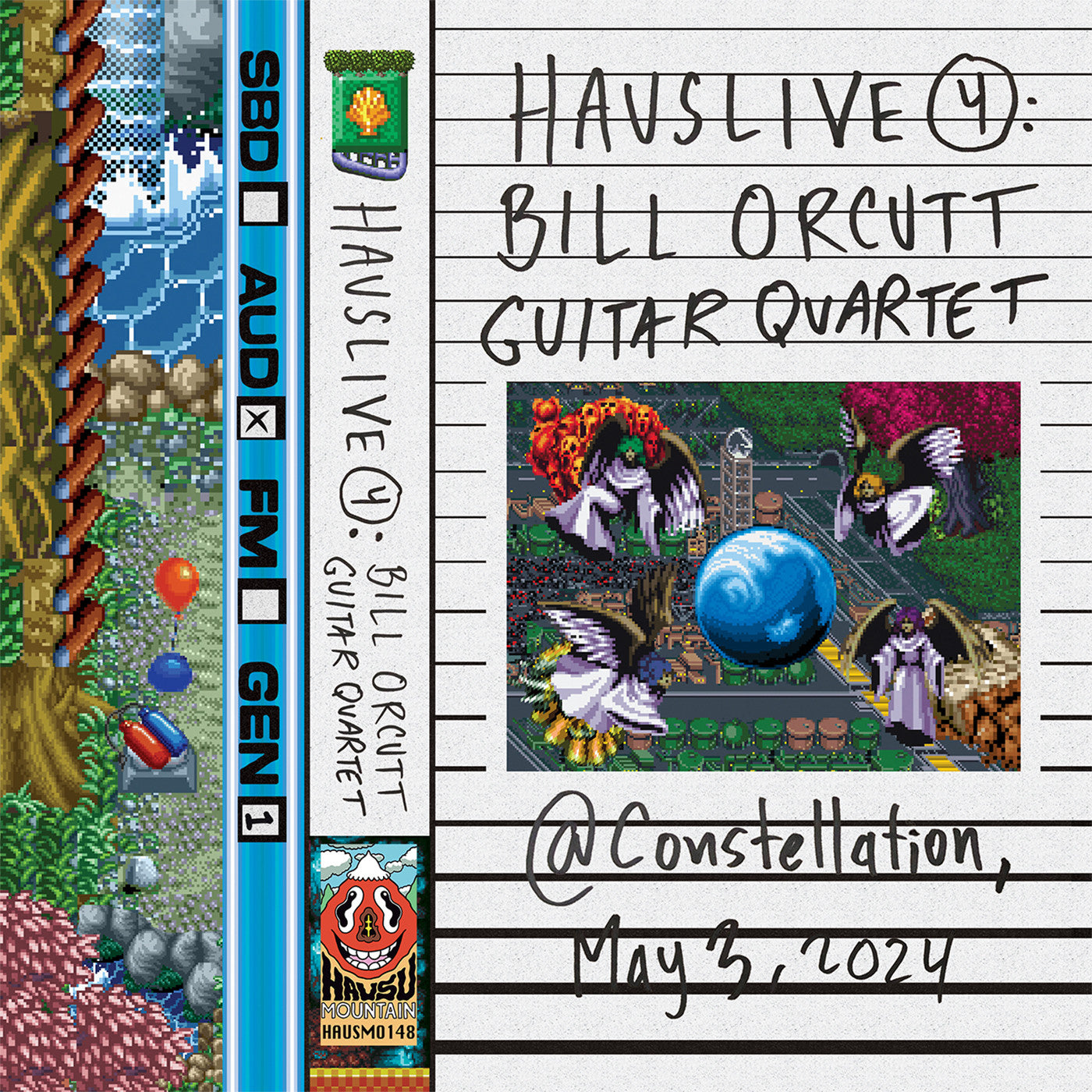 Hauslive 4 Music Cassette Tape