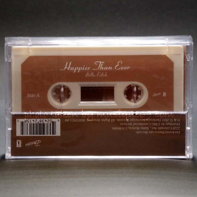 Happier Than Ever (Limited Edition, Spotify Fans First Exclusive Magnolia Shell Edition) (Cassette) Music Cassette Tape