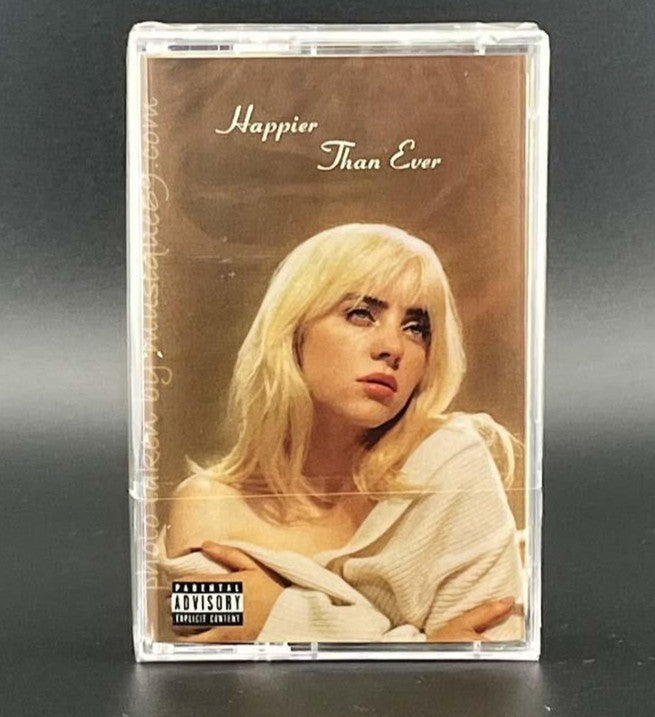 Happier Than Ever (Limited Edition, Spotify Fans First Exclusive Magnolia Shell Edition) (Cassette) Music Cassette Tape