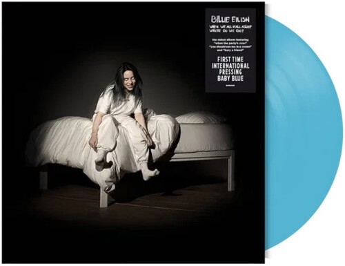 Billie Eilish - When We All Fall Asleep Where Do We Go (Limited Edition, International Pressing, Baby Blue Colored Vinyl) [Import] Vinyl Record