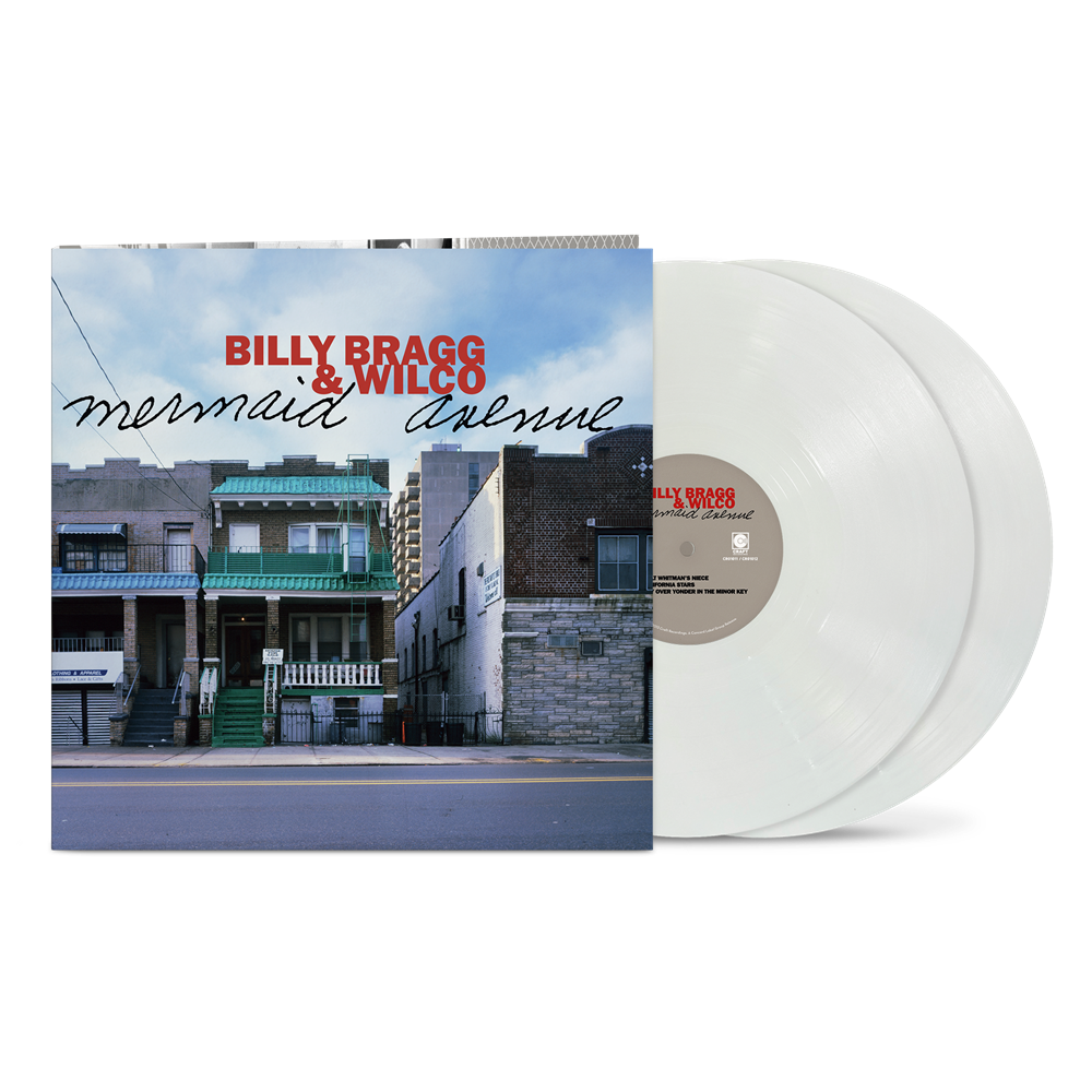 PRE-ORDER: Mermaid Avenue (Limited, Indie Exclusive) [White Eco-Mix Vinyl] [2LP] Vinyl Record