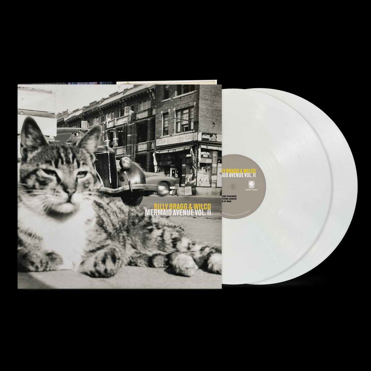 PRE-ORDER: Mermaid Avenue Vol. II (Limited, Indie Exclusive) [White Eco-Mix Vinyl] [2LP] Vinyl Record