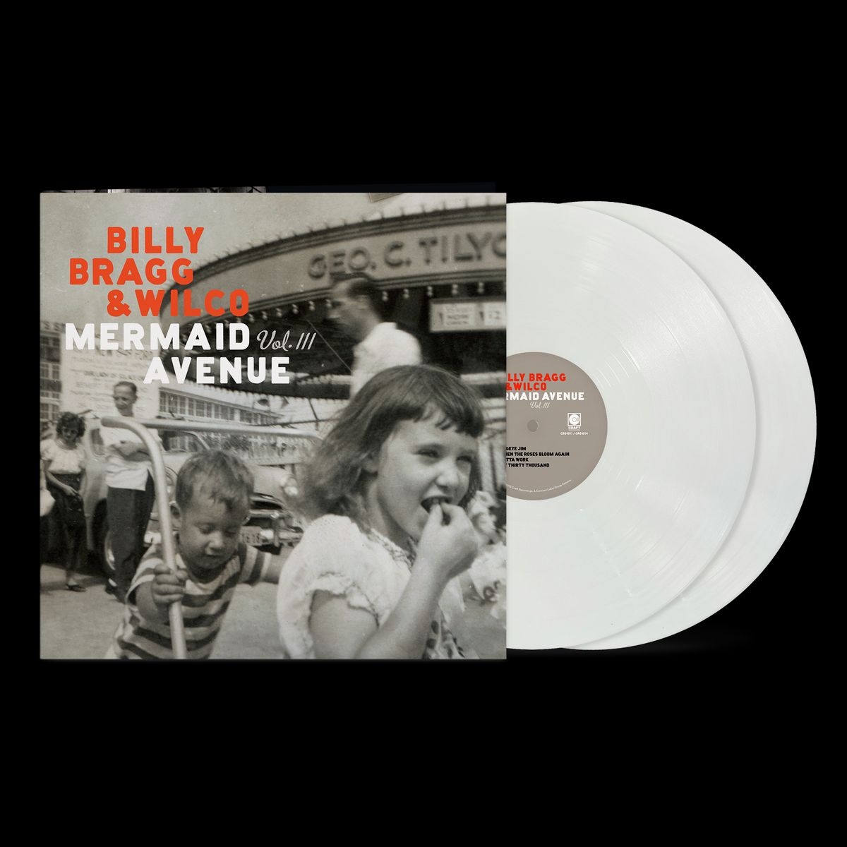 PRE-ORDER: Mermaid Avenue Vol. III (Limited, Indie Exclusive) [White Eco-Mix Vinyl] [2LP] Vinyl Record