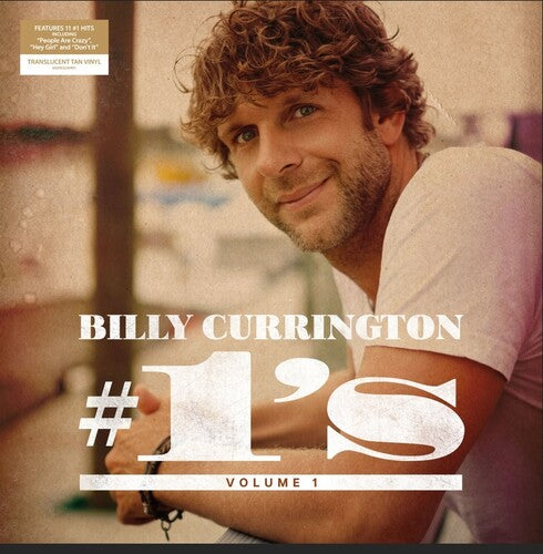 Billy Currington #1's - Volume 1 [Translucent Tan LP] Vinyl Record