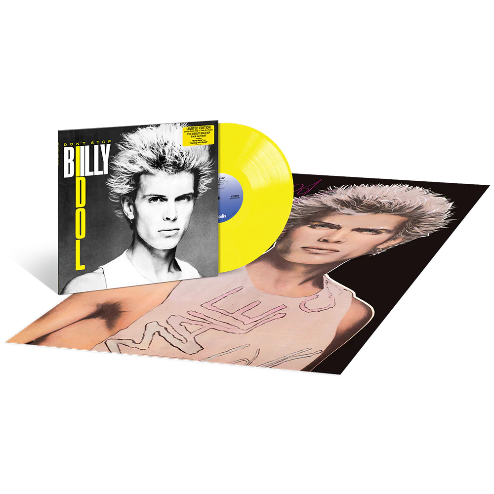 Billy Idol - Don't Stop (Extended Play) (Limited Edition, "Lemon Jelly" Colored Vinyl) Vinyl Record