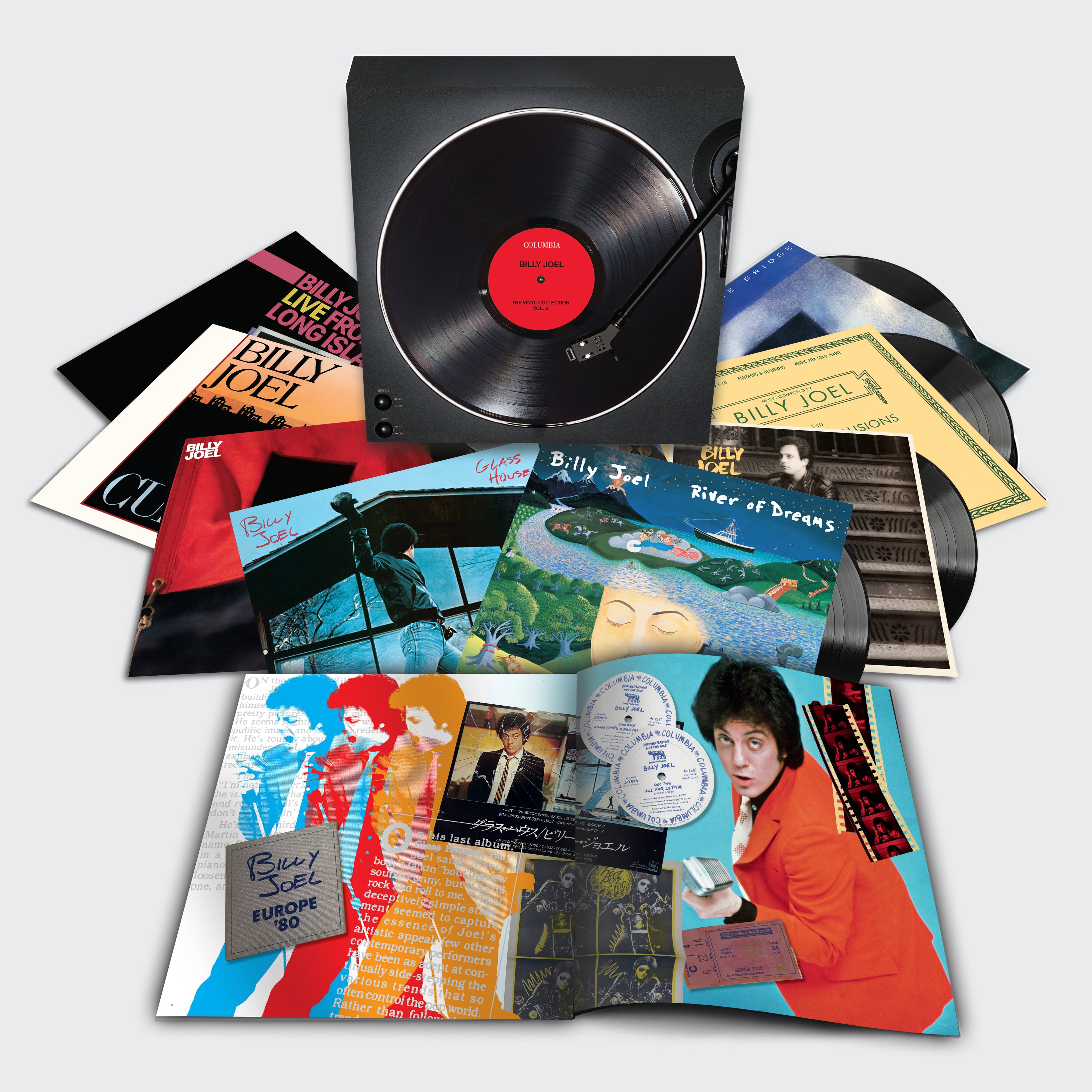 Billy Joel The Vinyl Collection, Volume 2 Vinyl Record
