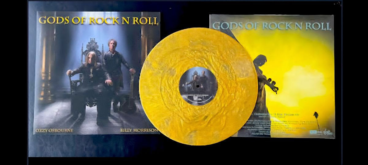 Gods Of Rock N Roll 12" (Gold Vinyl) (Limited Edition Indie Exclusive) Vinyl Record