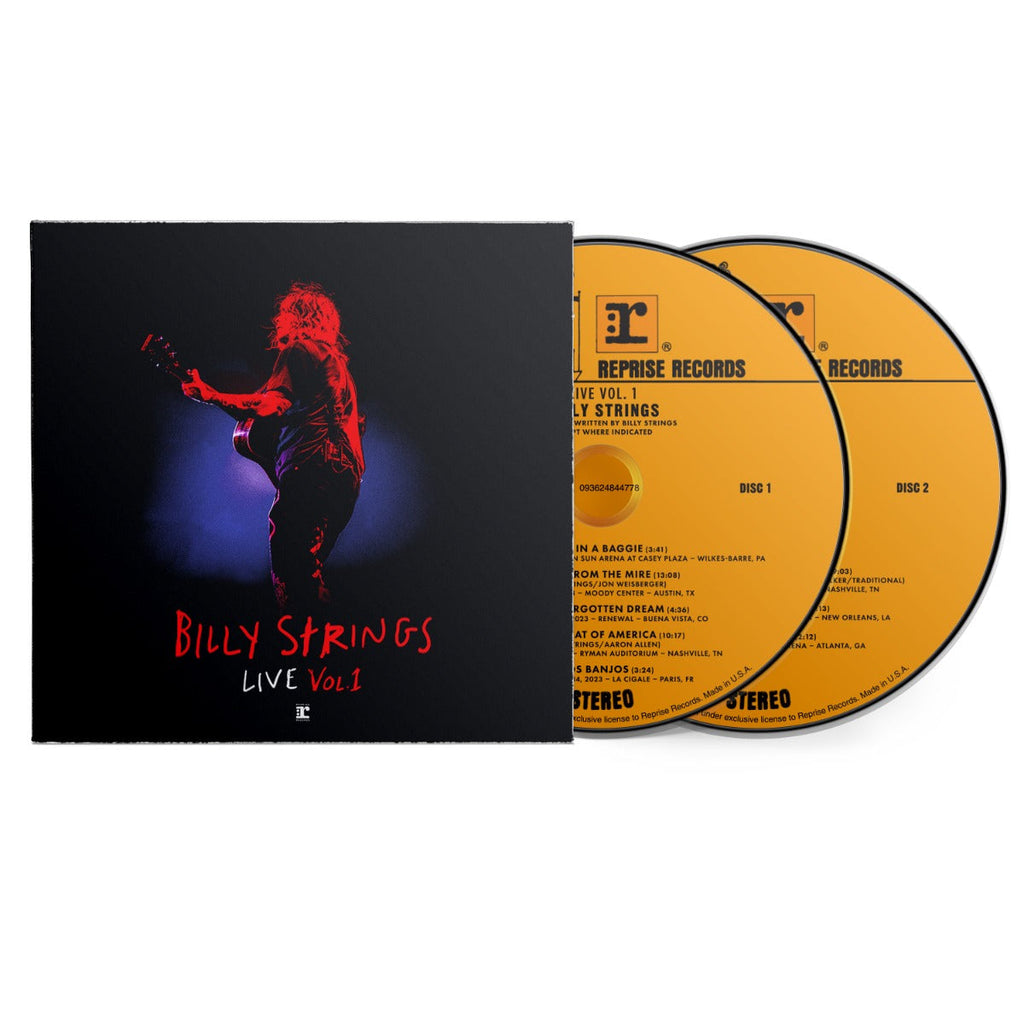 Billy Strings Live Vol. 1 (2 Cd's) Music CD