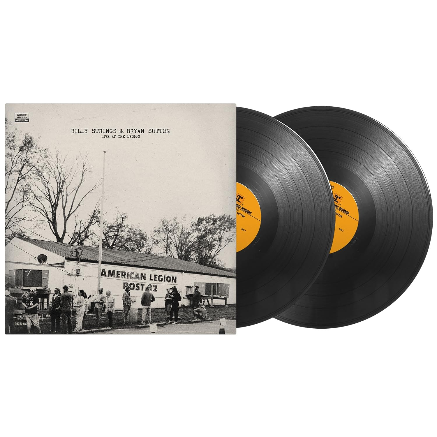 Billy Strings & Bryan Sutton - Live At The Legion (2 Lp's) |