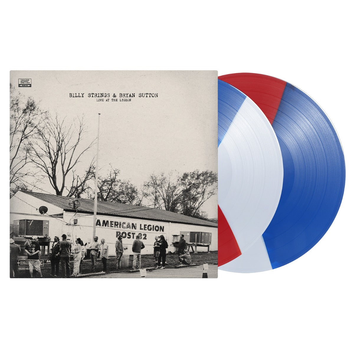 Live at the Legion Indie Exclusive, tri-color (red, white, blue) Vinyl Record