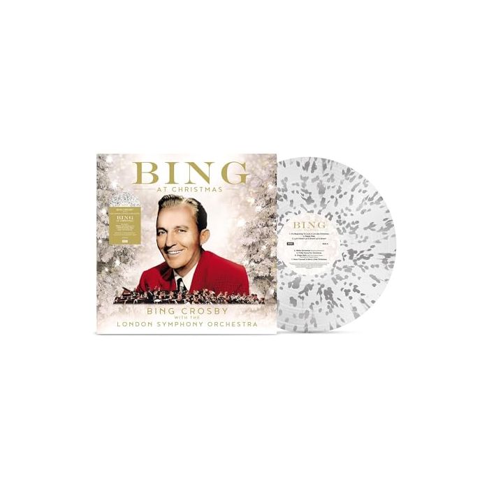 Bing At Christmas [Gold Speckle LP] Vinyl Record