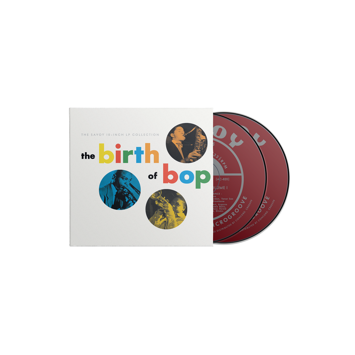 The Birth Of Bop: The Savoy 10-Inch LP Collection (2-Disc Edition) Music CD