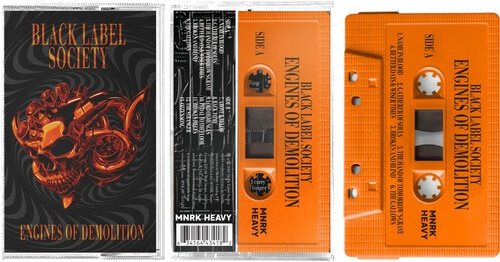 Black Label Society - Engines of Demolition - Orange Shell Cassette |