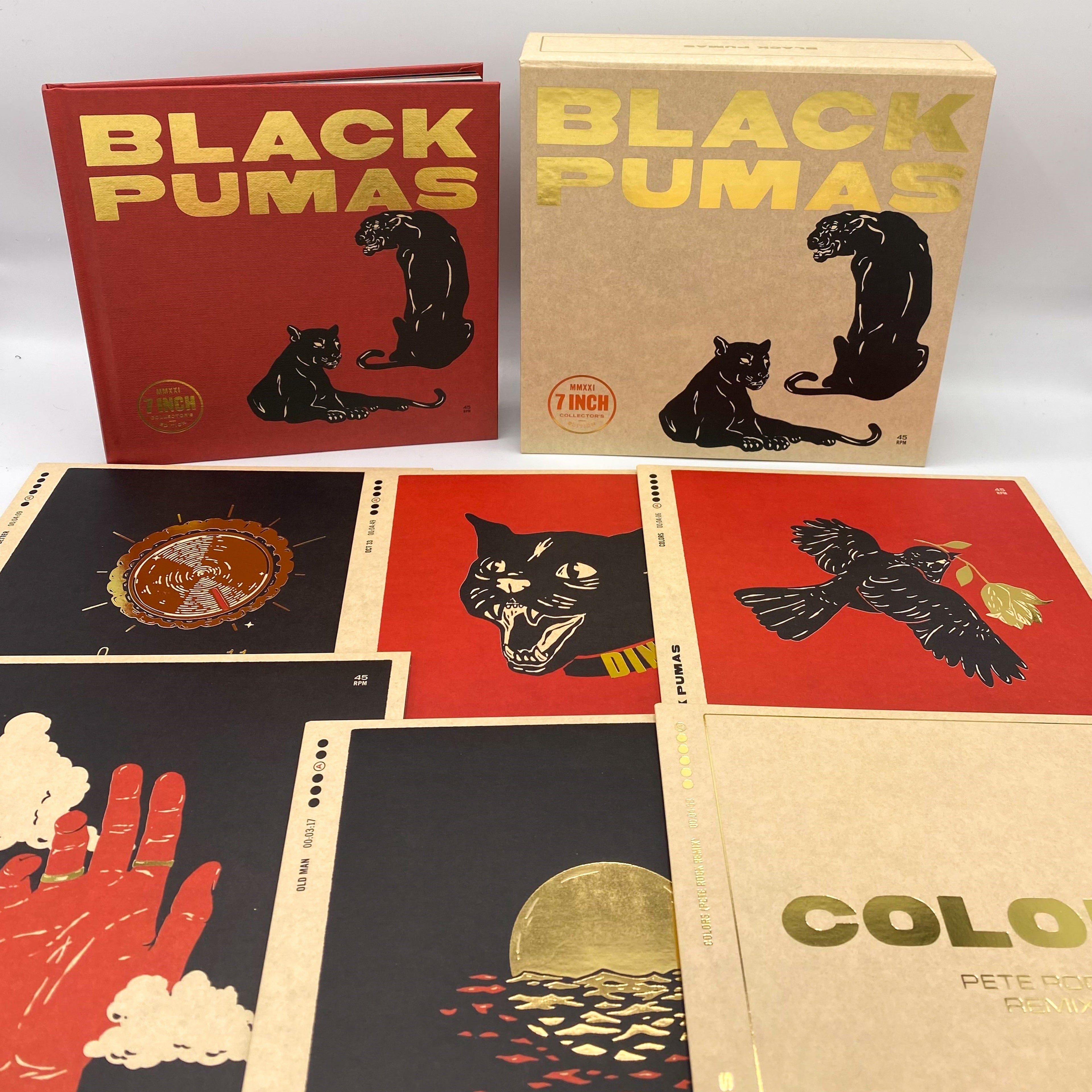 Black Pumas Black Pumas [Collector's Edition 7" Box Set, IEX] Vinyl Record